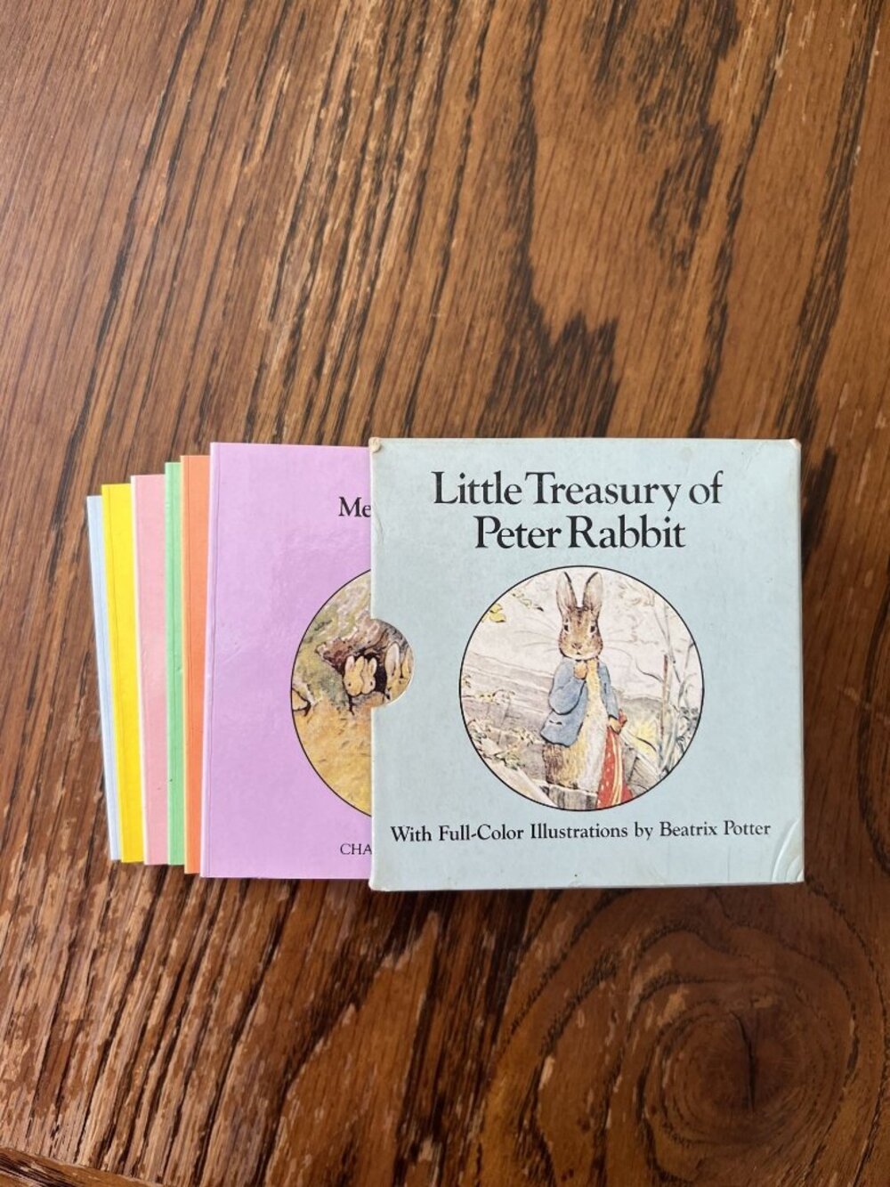 1983 Little Treasury of Peter Rabbit Board Books Beatrix Potter